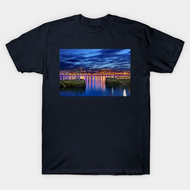 The port of San Sebastian (Donostia) T-Shirt by Cretense72